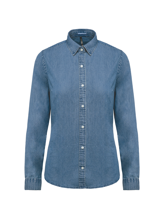 Chemise denim femme