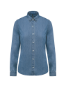Chemise denim femme