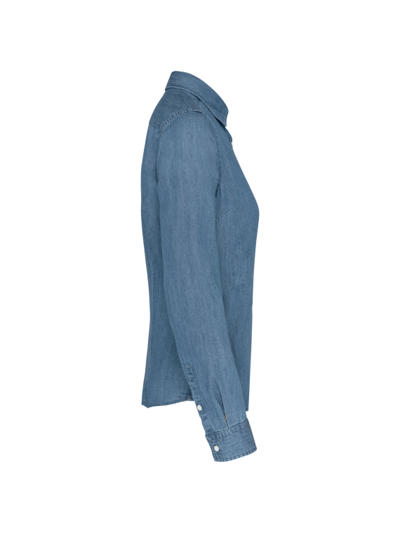 Chemise denim femme