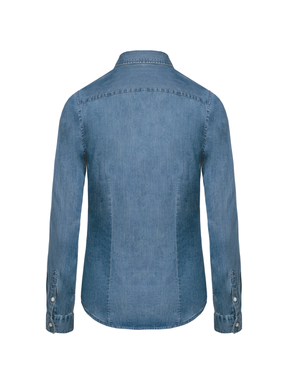 Chemise denim femme