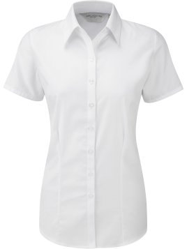 Chemise femme manche courtes à chevrons