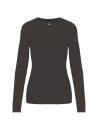 Pull col rond femme