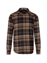 Surchemise à carreaux doublée sherpa homme