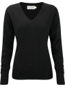 Pullover femme col v