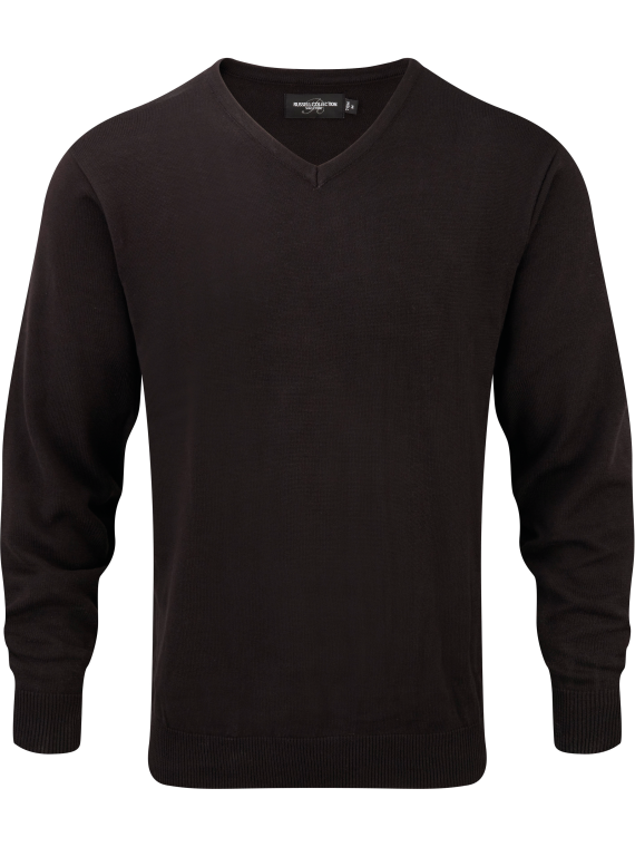 Pullover homme col v