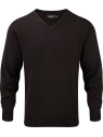 Pullover homme col v