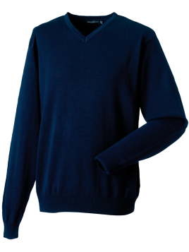 Pullover homme col v