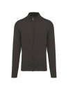 Cardigan zippé homme