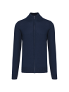 Cardigan zippé homme