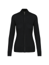 Cardigan zippé femme