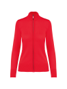 Cardigan zippé femme