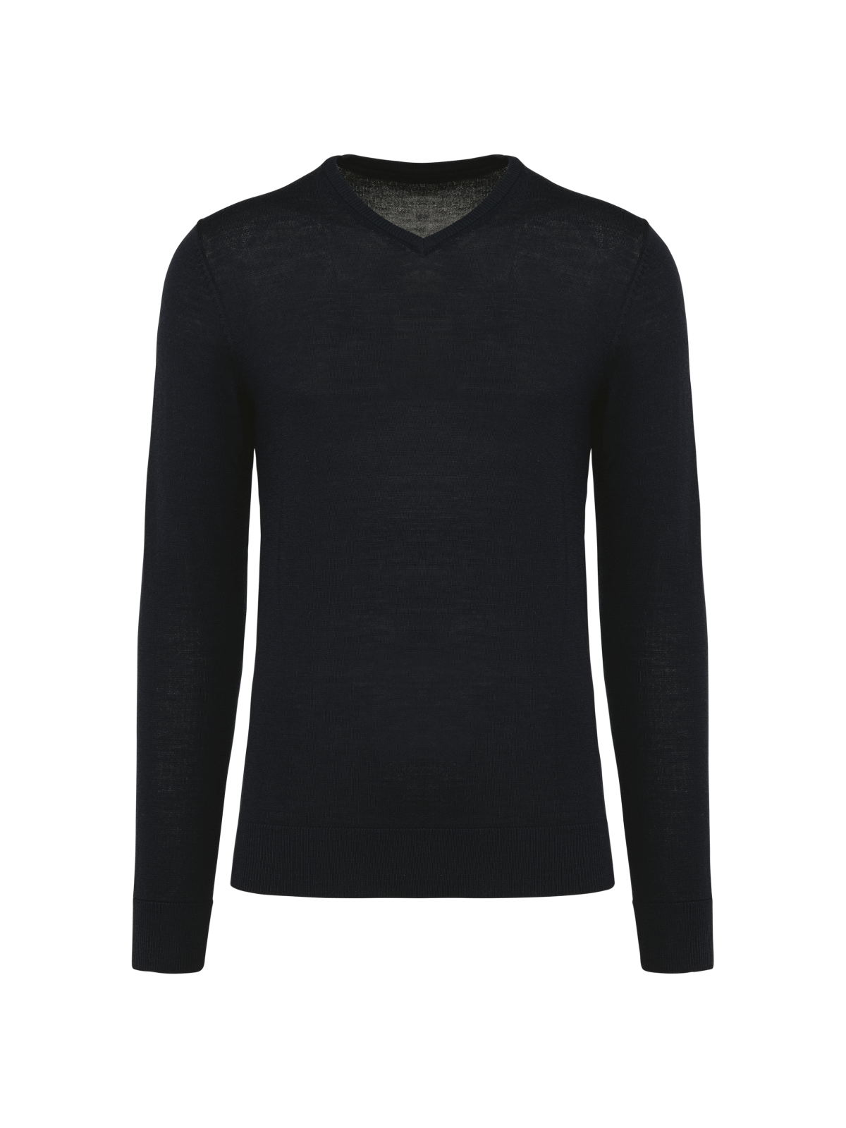 Pull Mérinos col V homme