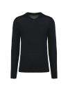 Pull Mérinos col V homme
