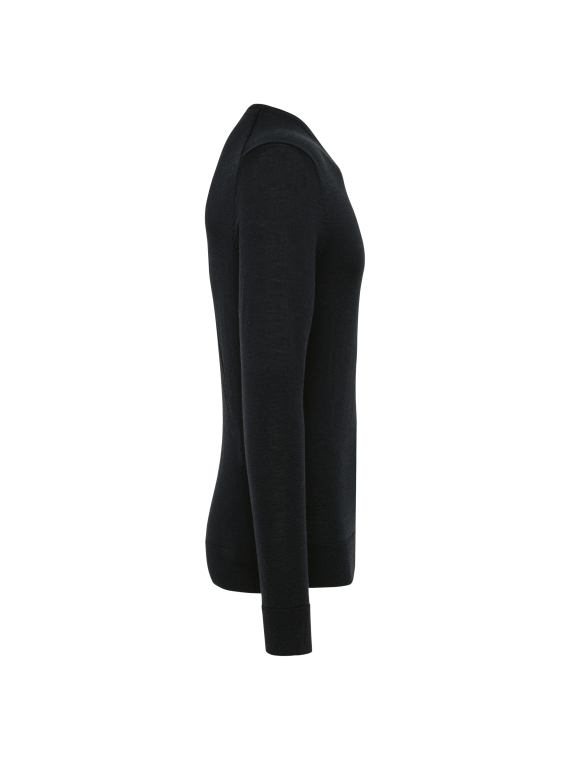 Pull Mérinos col V homme
