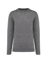 Pull Mérinos col V homme