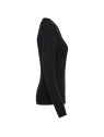Pull Mérinos col V femme