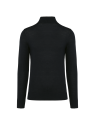 Pull Mérinos col roulé homme