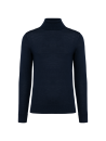Pull Mérinos col roulé homme