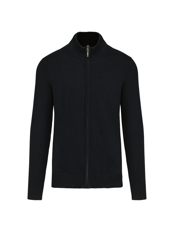 Cardigan zippé