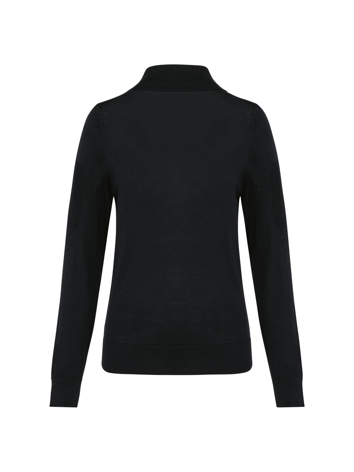 Pull Mérinos col roulé femme