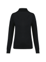 Pull Mérinos col roulé femme