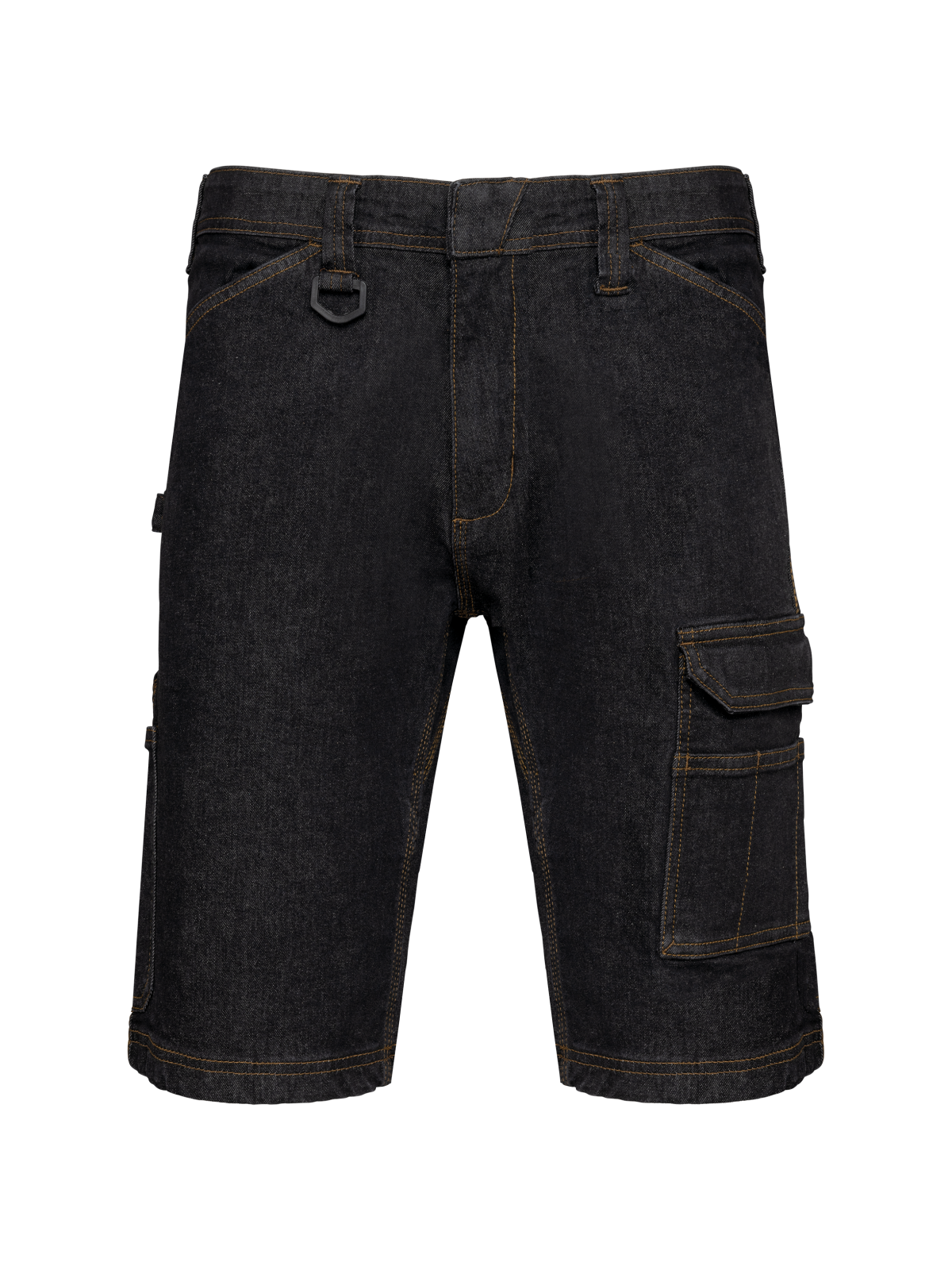 Bermuda denim multipoches homme