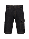 Bermuda denim multipoches homme