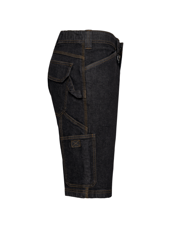 Bermuda denim multipoches homme