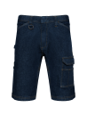 Bermuda denim multipoches homme