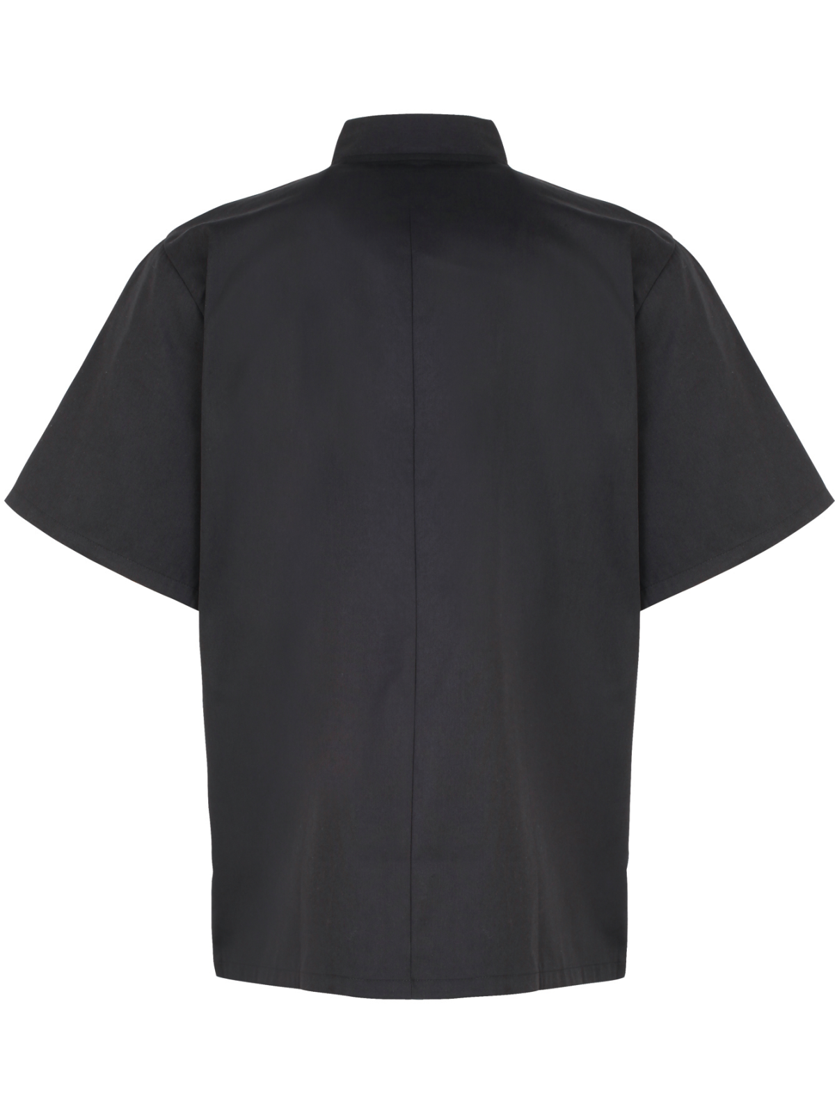 Veste de cuisine manches courtes à boutons pression