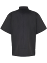 Veste de cuisine manches courtes à boutons pression