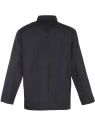 Veste de cuisine manches longues à boutons pression