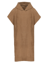 Poncho éponge à capuche unisexe