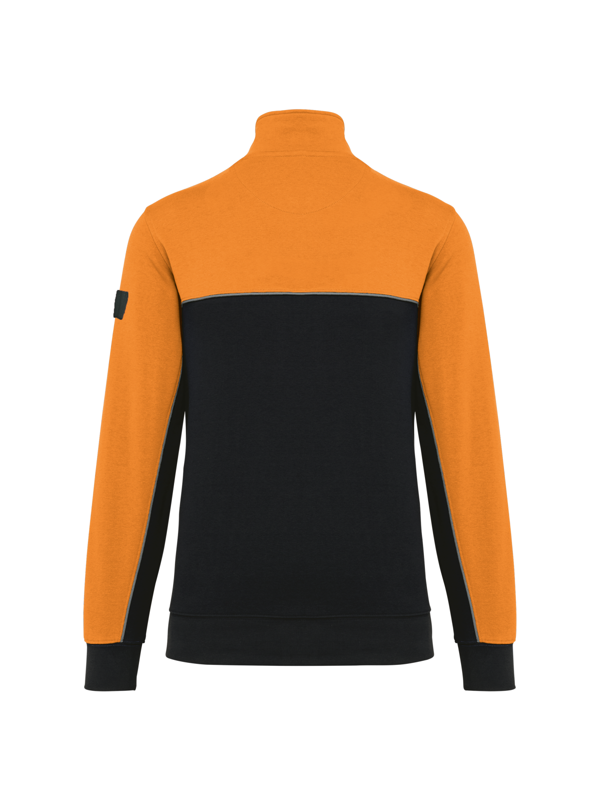 Sweat-shirt écoresponsable col zippé unisexe