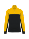 Sweat-shirt écoresponsable col zippé unisexe