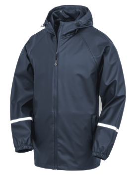 Veste imperméable Prism PU avec bandes réfléchissantes