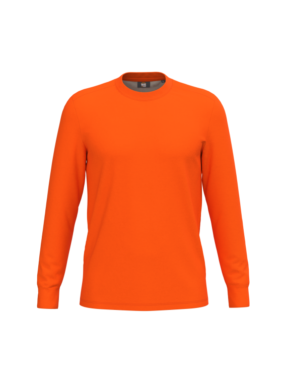T-shirt unisexe écoresponsable manches longues coton/polyester