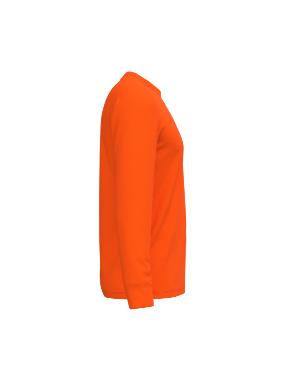 T-shirt unisexe écoresponsable manches longues coton/polyester