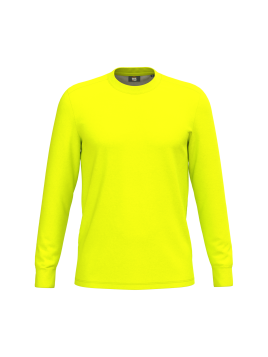 T-shirt unisexe écoresponsable manches longues coton/polyester