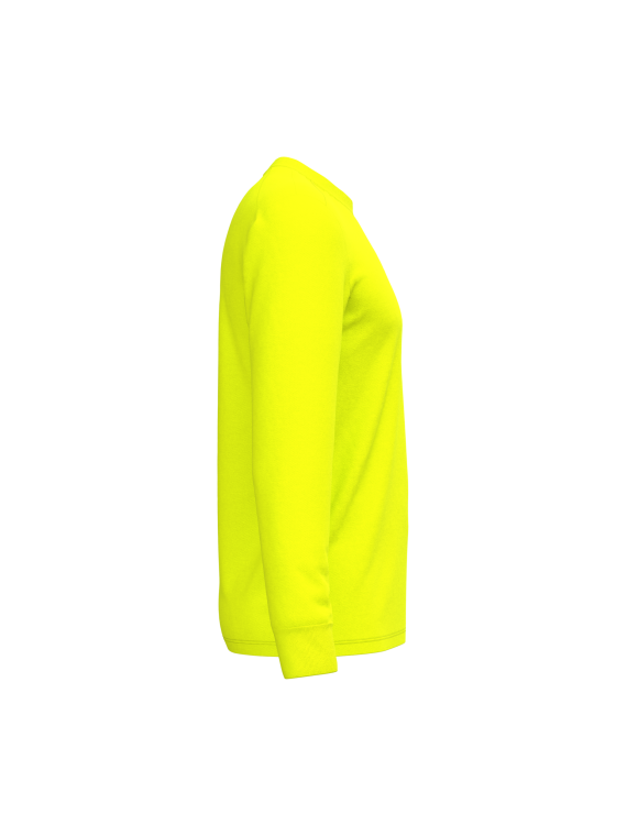 T-shirt unisexe écoresponsable manches longues coton/polyester
