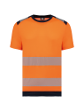T-shirt de sécurité recyclé manches courtes unisexe