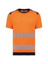 T-shirt de sécurité recyclé manches courtes unisexe