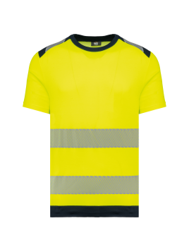 T-shirt de sécurité recyclé manches courtes unisexe