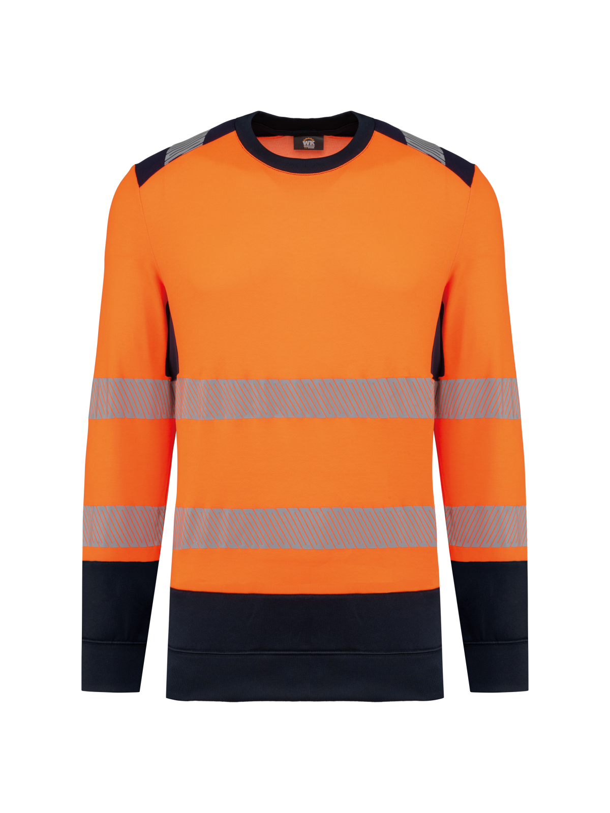 Sweat-shirt de sécurité recyclé col rond unisexe