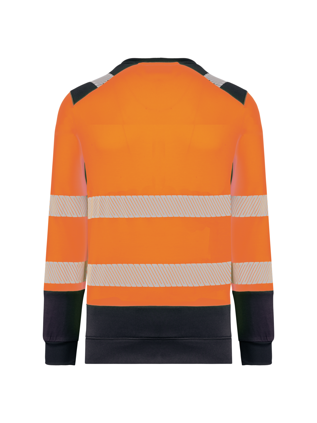 Sweat-shirt de sécurité recyclé col rond unisexe