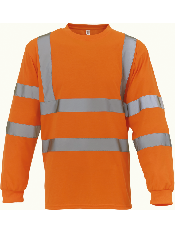 T-shirt haute visibilité manches longues