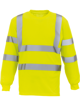 T-shirt haute visibilité manches longues