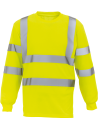 T-shirt haute visibilité manches longues