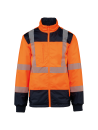 Parka de sécurité recyclée 4 en 1 unisexe