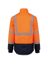 Parka de sécurité recyclée 4 en 1 unisexe